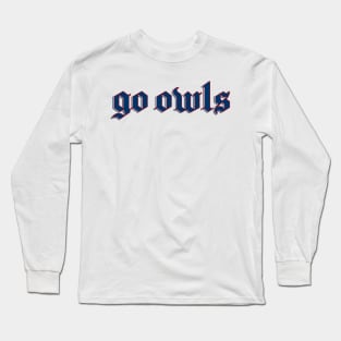 FAU Sticker Long Sleeve T-Shirt